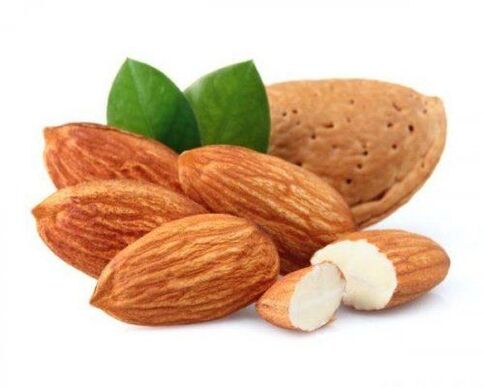almonds upang mapabuti ang potency